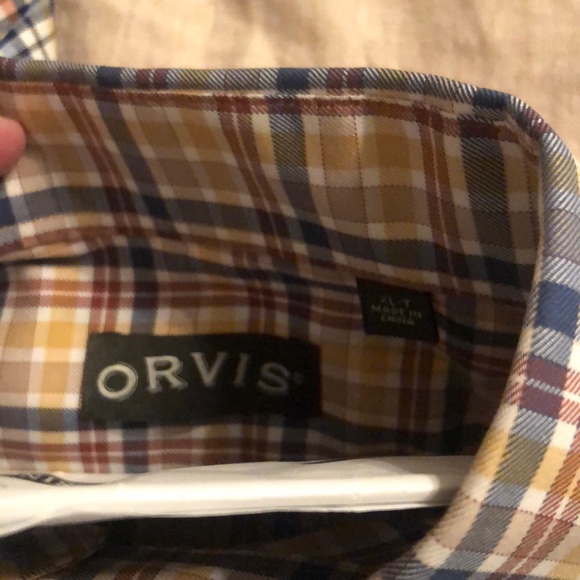 Lot of 3 Orvis Shirts XL and 2 XLT - Picture 3 of 5